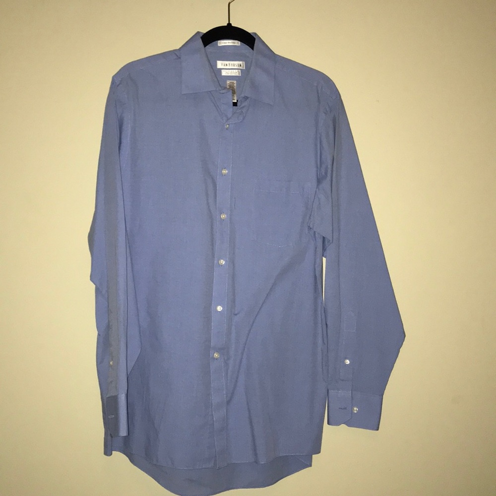 Van Heusen Men’s End on End Dress Shirt